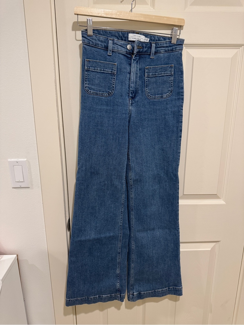 & Other Stories Dark Blue Wide-Leg Jeans